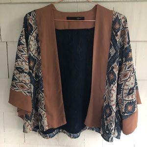 Sugarlips Blue and Peach Kimono